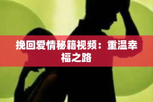挽回爱情秘籍视频：重温幸福之路