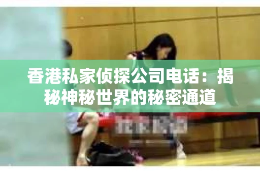 香港私家侦探公司电话：揭秘神秘世界的秘密通道