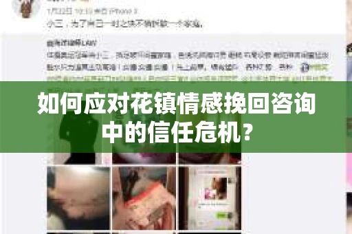 如何应对花镇情感挽回咨询中的信任危机？