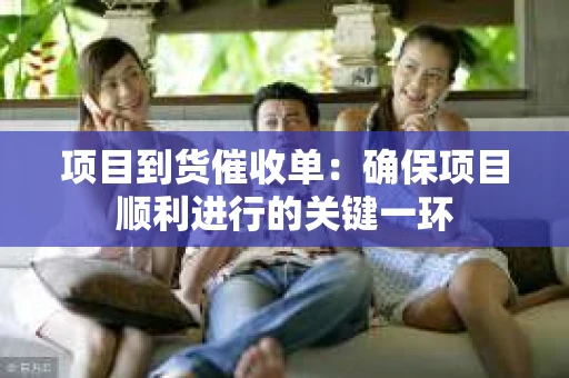 项目到货催收单：确保项目顺利进行的关键一环