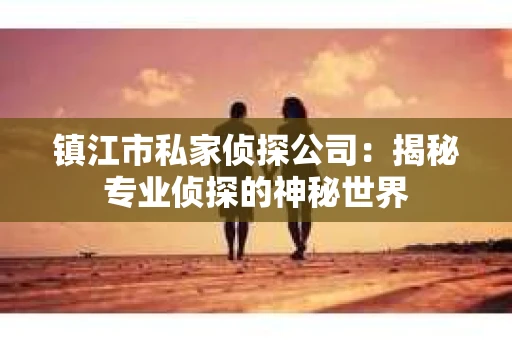 镇江市私家侦探公司：揭秘专业侦探的神秘世界
