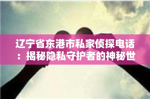 辽宁省东港市私家侦探电话：揭秘隐私守护者的神秘世界
