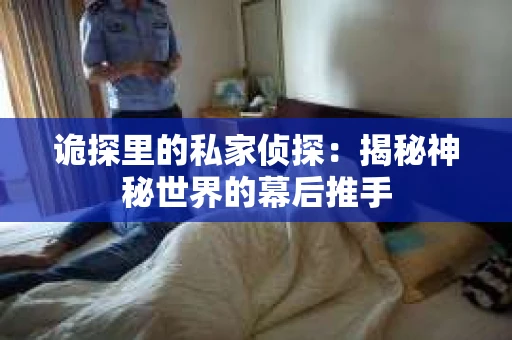 诡探里的私家侦探：揭秘神秘世界的幕后推手