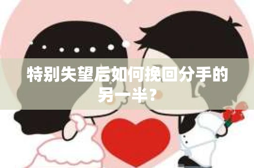 特别失望后如何挽回分手的另一半？