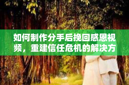 如何制作分手后挽回感恩视频，重建信任危机的解决方案