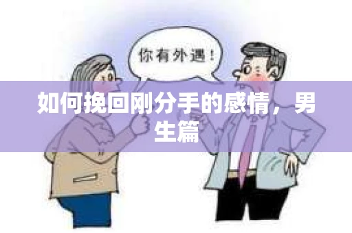 如何挽回刚分手的感情，男生篇