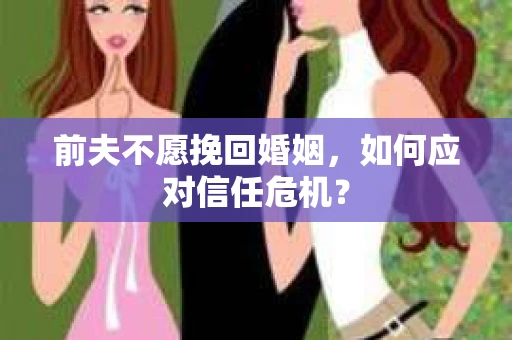 前夫不愿挽回婚姻，如何应对信任危机？